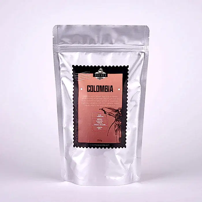 Colombia Çekirdek Kahve 250 gr - Mocaco Coffee